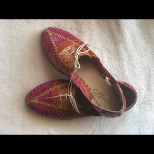 Mexican leather huaraches